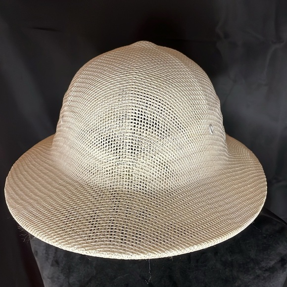 Trimingham’s Bermuda 🇧🇲 Safari Hat with Leather One Size /Vintage - Picture 3 of 8